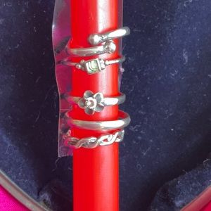 Toe rings sterling silver